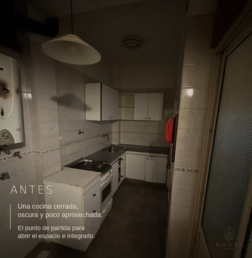 PH Sixto — Cocina, antes de la reforma